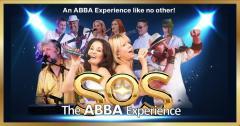 Banner for SOS - The ABBA Experience show at Gladstone Theatre